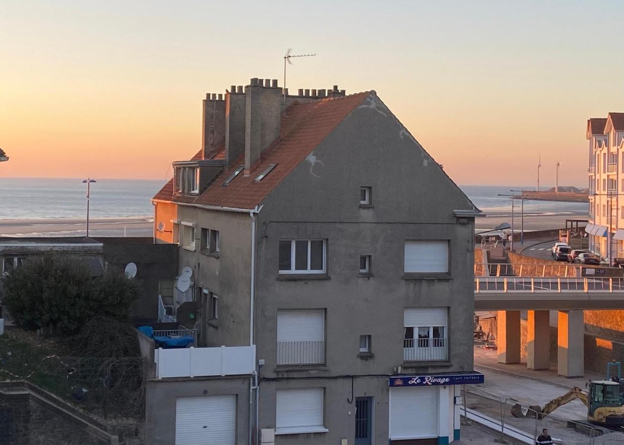 Fl'Heurt De Mer Appartement Au Pied De La Plage, Vue Mer Le Portel Buitenkant foto