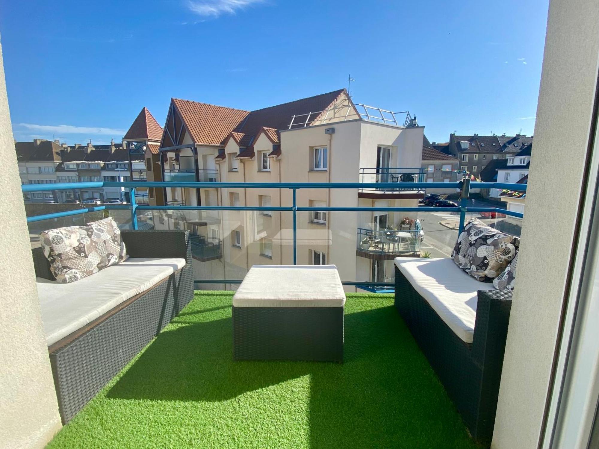 Fl'Heurt De Mer Appartement Au Pied De La Plage, Vue Mer Le Portel Buitenkant foto